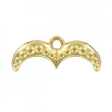 Cymbal ™ DQ metal ending Avolathonisi for Ginko beads - Gold